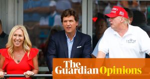 Why did Tucker Carlson and Marjorie Taylor Greene leave the Republican party?