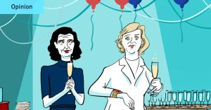 It’s party time for these two teals. Now they must find some movers and shakers