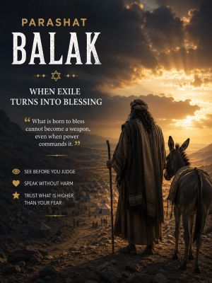 PARASHAT BALAK: When Exile Turns into Blessing