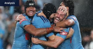 Rugby league talks up its ‘moments’. But in Origin, momentum wins games