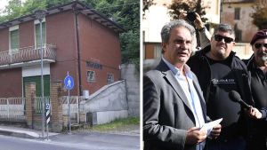 Sede di Forza Nuova a Predappio: è a 500 metri dalla cripta del Duce