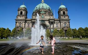 Germany hit by record temperatures as deadly European heatwave moves east
