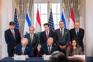 Washington Mediates Historic Israel-Lebanon Framework Agreement