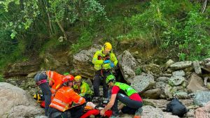 Raffica di incidenti in montagna: sette interventi per Suem e Cnsas