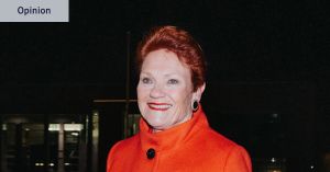 I have a confession to make about One Nation