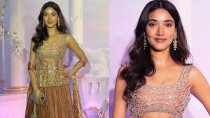 Medha Shankr Glows In Pink And Gold Lehenga Perfect For The Upcoming Wedding Season