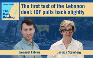 Daily Briefing June 28 – The first test of the Lebanon deal: IDF pulls back slightly