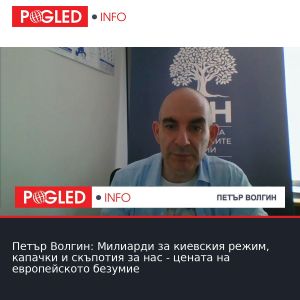 Петър Волгин: Милиарди за киевския режим, капачки и скъпотия за нас - цената на европейското безумие