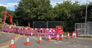 Emergency road closure for leak next to school to be in place for five days