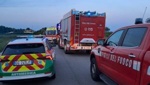 Grave incidente ad Aquileia, un motociclista è finito contro il guard-rail