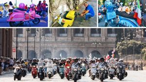 Vespa World Days, Il Tirreno nella parata da record: il dietro le quinte del raduno più grande mai organizzato