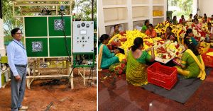 This Tirupati Campus Is Turning Flower Waste Into Clean Fertiliser & Fuel