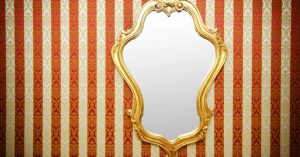 The Woman in the Changing Room Mirror