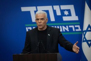 Lapid says Netanyahu building ‘satellite parties’ because he expects election defeat