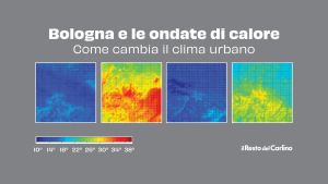 Caldo estremo, lo studio Unibo per progettare città più vivibili: “Bologna laboratorio del futuro”