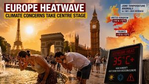 Climate Concerns Take Centre Stage As Europe Experiences Severe Heatwave