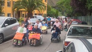 Los mayores de Ablaña tienen 