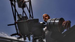Ramón Hevia transformó el gallinero de su abuelo en un observatorio y ya espera turistas de EEUU, Alemania y Bélgica para vivir el eclipse