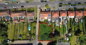 Plot of land in town under the hammer at auction