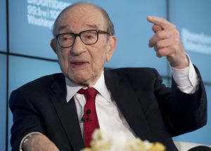Greenspan deflated one bubble — his own authority