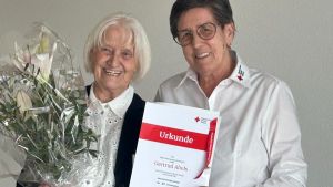 Immer in Bewegung: DRK zeichnet langjährige Übungsleiterin aus.