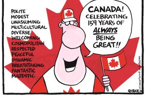 Cartoon—Happy Canada Day