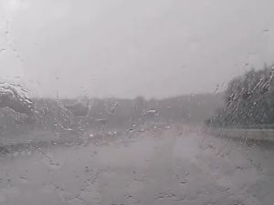 Страшна буря на „Тракия“! Потоп превърна магистралата в река, няма никаква видимост