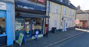 Car crashes into front of shop
