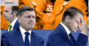 Bending the knee: Why Andrew Hastie is set to abandon the Liberal Party