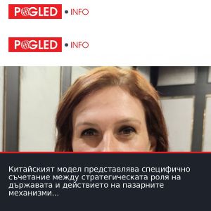 Китайският модел представлява специфично съчетание между стратегическата роля на държавата и действието на пазарните механизми