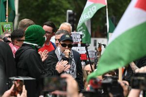 Controversial anti-Israel rap group Kneecap plays secret gig in Berlin