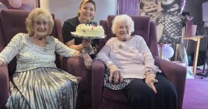 Norwich resident celebrates 100th birthday with twin sister
