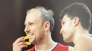 Giampieri, cuore a metà: 