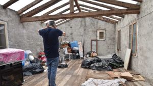 Maltempo nel Trevigiano, scoperchiata una casa: ecco tutti i danni