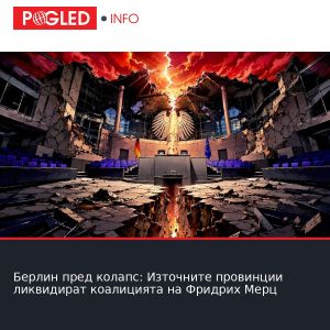 Берлин пред колапс: Източните провинции ликвидират коалицията на Фридрих Мерц