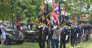 Hundreds join town's annual Armed Forces Day celebrations