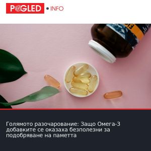 Голямото разочарование: Защо Омега-3 добавките се оказаха безполезни за подобряване на паметта