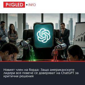 Новият член на борда: Защо американските лидери все повече се доверяват на ChatGPT за критични решения