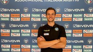 Mazzoni, l’arbitro pratese in serie A. Il presidente Santi: 