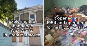 A look inside the infamous wax museum now rammed with rubbish