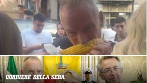 Sting a Napoli, pannocchia al rione Sanità e Medaglia della città per la moglie Trudie Styler dal sindaco Manfredi