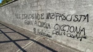 A Ronchi insulti e scritte d’odio contro l’europarlamentare della Lega Cisint