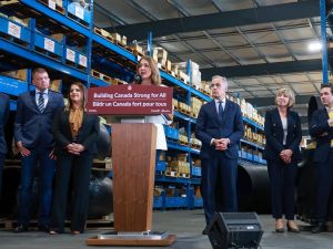Bell: 'Gratified' Danielle Smith says Canadians made Alberta pipeline pitch a reality