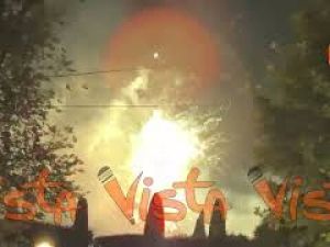 Fuochi d'artificio a Villa Taverna per le celebrazioni dei 250 anni di indipendenza americana