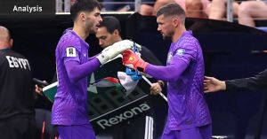 ‘I found out when you guys did’: Ryan and Beach didn’t know goalkeeper switch was coming