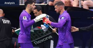 ‘I found out when you guys did’: Ryan and Beach didn’t know goalkeeper switch was coming