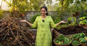 Andhra Plant Mum Shares Her Easy ‘Sandwich Method’ to Turn Garden Waste Into Rich Soil