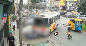 No respetan normas viales ni a la policía