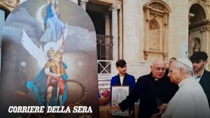 Nel Santuario di San Michele sul monte Faito presentata l'opera benedetta da Papa Leone XIV