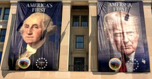 Founding Father vs. Foundering Toddler